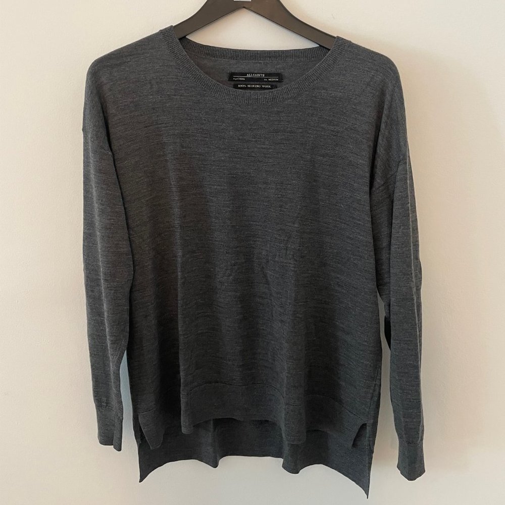 All Saints Merino Wool Sweater